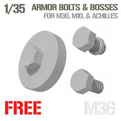 ThumbnailM36.png M36/M10 Armor Brackets and Bolts 1/35