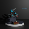 Umbreon3.png Umbreon pokemon 3D print model