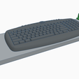 Painted-Front.png Keyboard Sliders - Sliding Shelf Brackets For PC Desk