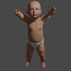 baby2.png STL-Datei Babyarme hoch - Babyarme hoch・Modell zum Herunterladen und 3D-Drucken