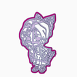 SFSDFDSF.png STL file SHINOBU KOCHO 2.0 COOKIE CUTTER ANIME DEMON SLAYER'S / KIMETSU NO YAIBA / INSECT PILLAR・3D printing model to download