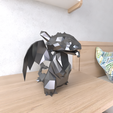 32.png Toothless Dragon Lowpoly