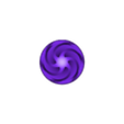 pawn_spiral_passthrough_fidget_inside.stl Pawn Spiral Passthrough Fidget Toy