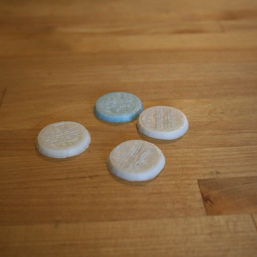 25mm Round Base 3D model