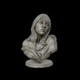 27.jpg Billie Eilish portrait sculpture 2 3D print model