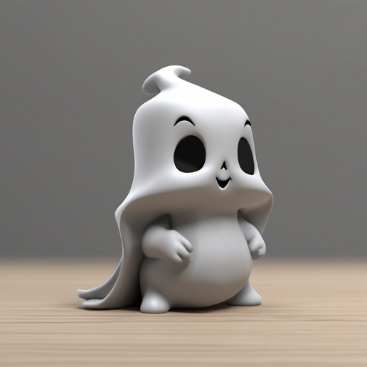 👻 Chubby Ghost Buddy! Squishy Spooky Cutie! 🎃