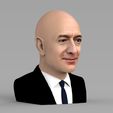 untitled.1104.jpg Descargar archivo El busto de Jeff Bezos está listo para la impresión en 3D a todo color • Diseño para imprimir en 3D, PrintedReality