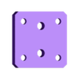 Base2 - UnionDeslizante2.stl BROHOOF 2.0 // 3D CARTESIAN PRINTABLE PRINTER