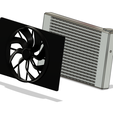 2.png WATER RADIATOR WITH FAN 1/10