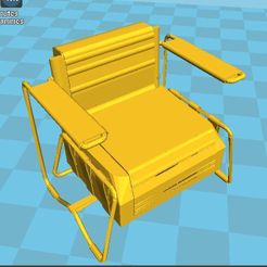 Chair4.jpg Download GCODE file Desk Armchair • 3D printable object, malre