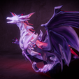 left.png Shelf Decor Anime Honkai: Star Rail Castorice's Dragon Netherwing Figurine