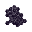 Hill E 50x Rolling Hills 1 21x 1 of 3.stl BATTLETECH TERRAIN MAP ROLLING HILLS #1 (BATTLETECH MAP PACK GRASSLANDS)