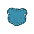 model.png animal face (5)  CUTTER AND STAMP, COOKIE CUTTER, FORM STAMP, COOKIE CUTTER, FORM