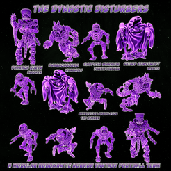 Dynastic-Disturbers-Full-Team-Render.png El Equipo de Fútbol Fantasía de Terror Robomántico de Dynastic Disturbers