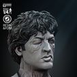 041224-WICKED-Rocky-Bust-Image-013.jpg WICKED MOVIE ROCKY BALBOA BUST: TESTED AND READY FOR 3D PRINTING