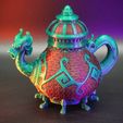 P8210385.jpg STL file Dragon Kettle・Model to download and 3D print
