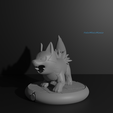 Poochyena6.png Poochyena pokemon 3D print model