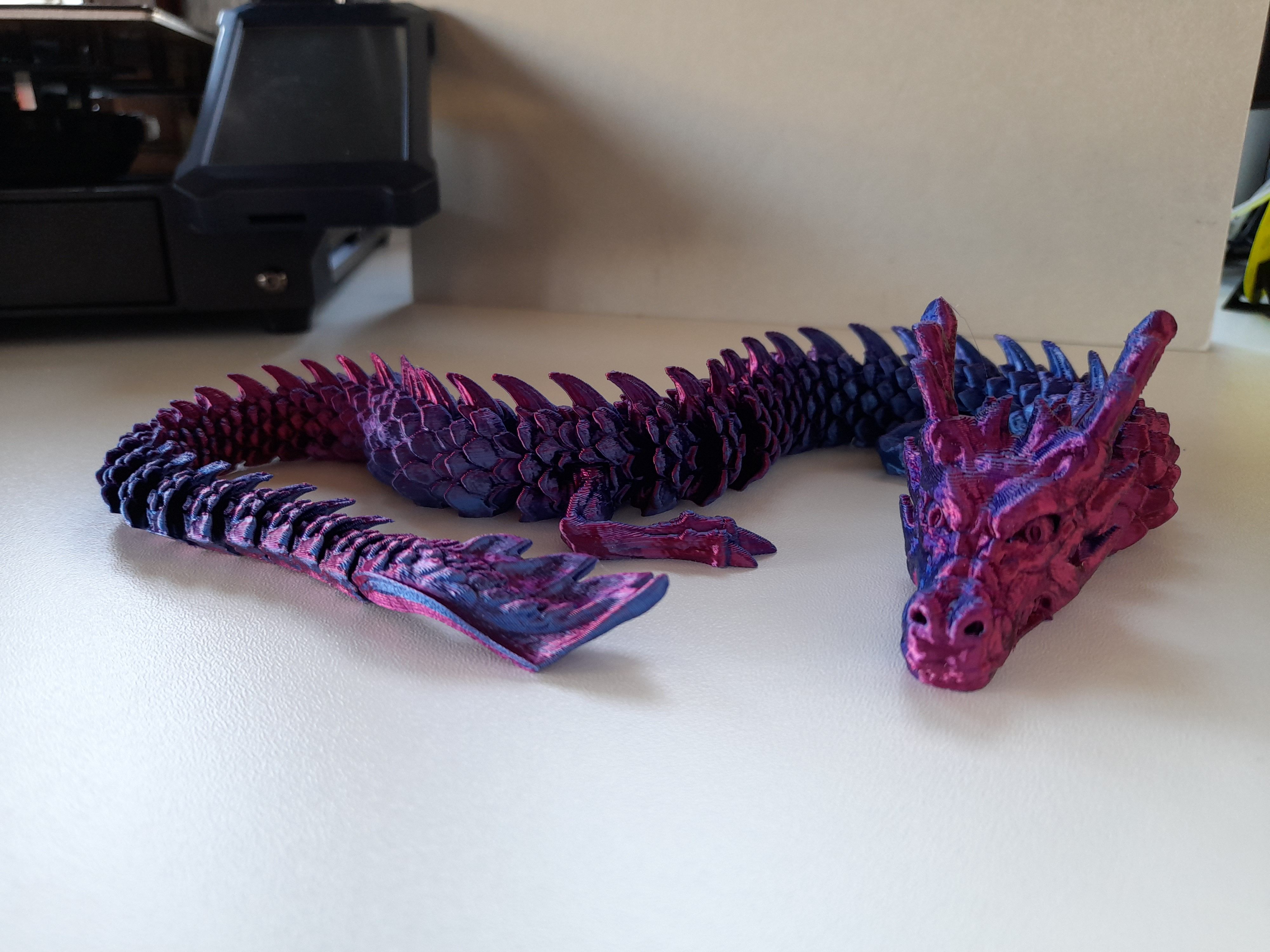 3D printer Articulated Dragon • made with Anycubic Vyper • Cults