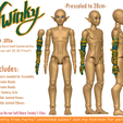 il_794xN.png "Twinky" Elf With Free Fantasy Arm 28cm - 3D Printed Ball Jointed Doll files