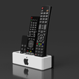 5.png Remote Holder with Apple Logo