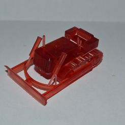DSC_0010.JPG Archivo STL Continental Bulldozer HO・Modelo imprimible en 3D para descargar