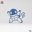 20230411_174227.jpg Fichier STL Text Flip - Squirtle・Modèle à télécharger et à imprimer en 3D