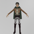 Renders0020.png Eren Jarger Lowpoly RIgged