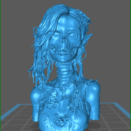 Moonlight Skeleton 3D model