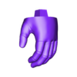 Hand_L.stl Bazil F7 Mazinger Z