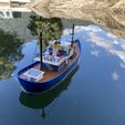 IMG_4950.jpg STL file Mini rc fishing boat・Model to download and 3D print