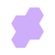Base Amiibo Hexagon Medium.stl AMIIBO DISPLAY /  BASE MODULAR