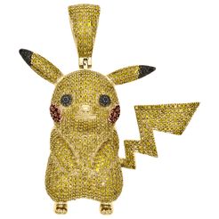 4e7e6168-7881-44b6-a68e-90b525e1068b_1.dfc3a2c3d278dc94aaa7030cfaf1b7f6.jpeg Diamant Pikachu hip hop Anhänger 3d druckbares Modell