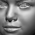 21.jpg Selena Gomez bust ready for full color 3D printing