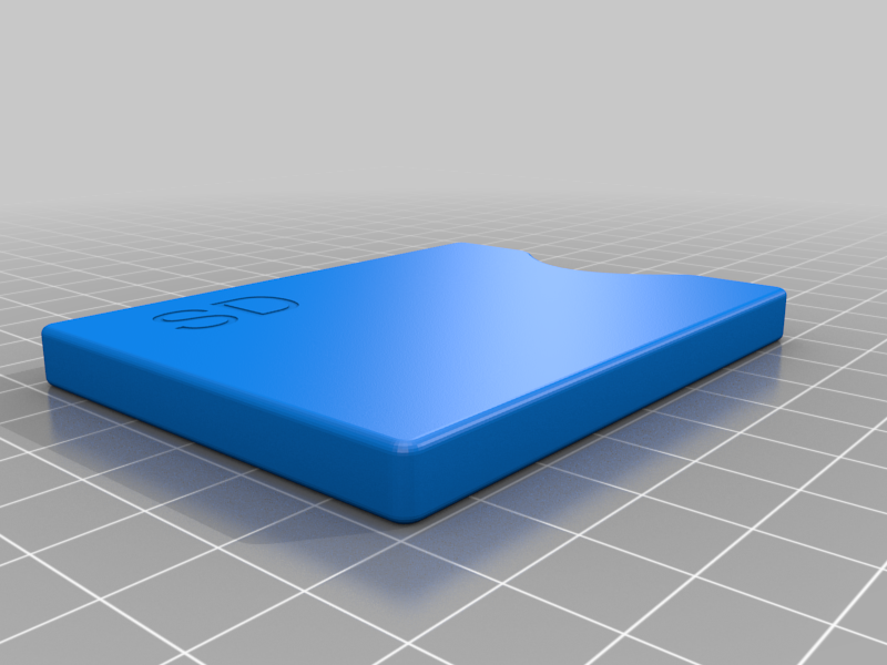 Free STL file SD and Micro SD Card Case・3D printing model to download・Cults
