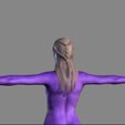 2.jpg 3D file Animated Naked Elf Woman-Rigged 3d game character Low-poly 3D・3D printing design to download, igorkol1994