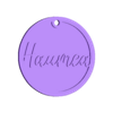 Dije Redonde 50mm Haumea.stl Planets Charms