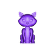 Obj.obj 🦊Print in place Articulated Fox  🦊movable head hands tail no supports