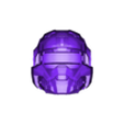 helmet_complete.stl Halo Reach Carter Helmet