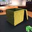 6.jpg Minecraft Creeper / Minecraft / Chest / Piggy bank box