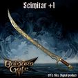 pre.jpg Fantasy Scimitar Blade Baldurs Gate 3