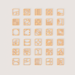 LA i STL file ART DECO FORMS・3D printing idea to download