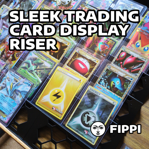 🐉 SLEEK TCG Riser for Trading Card Slabs, Pokemon, MTG, Toploaders ...