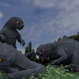RenderFinal.png Baby Godzilla - Hunting -