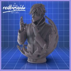 PicsArt_06-15-10.32.48.jpg STL-Datei Gojou Satoru Bust FanArt from Jujutsu Kaisen .STL FILE・3D-druckbares Modell zum herunterladen