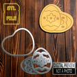 ovos 91.png COOKIE CUTTERS - EASTER EGGS MODEL
