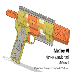 Mk18R5.PNG NERF Meaker Mk 18 Assault Pistol