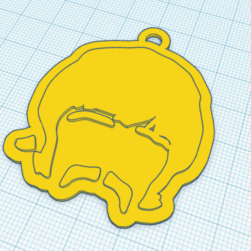 Ringo Starr Key Chain/KeyChain 3D model