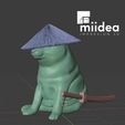 FOTO1.jpg STL file SAMURAI CHEEMS・3D printable design to download, miidea3diqq
