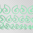 Capture.png Organic Whirl 1 Clay Cutter - Earring STL Digital File Download- 11 sizes and 2 Earring Cutter Versions, cookie cutter