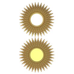 56545455.jpg STL file Photo frame stl/Mirror Frame stl file/Carved Frame printre/Round frame stl/cnc frame・Template to download and 3D print